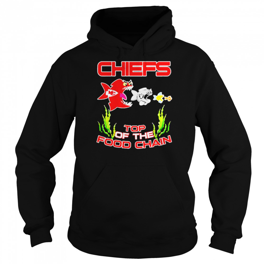 Kansas City Chiefs top of the food chain T-shirt Unisex Hoodie