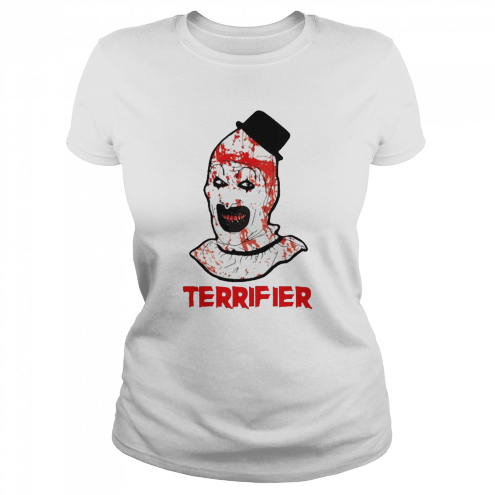 Love funny men Terrifier Halloween shirt Classic Women's T-shirt
