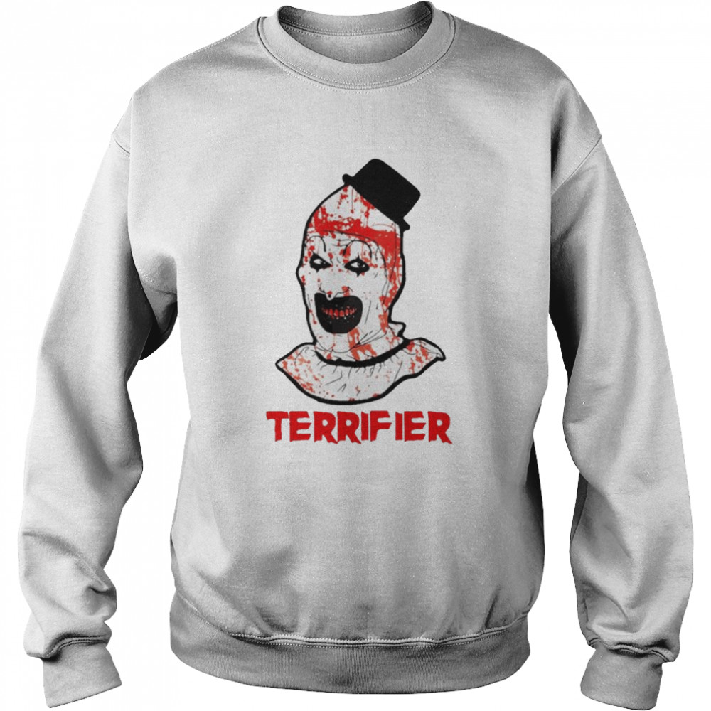 Love funny men Terrifier Halloween shirt Unisex Sweatshirt