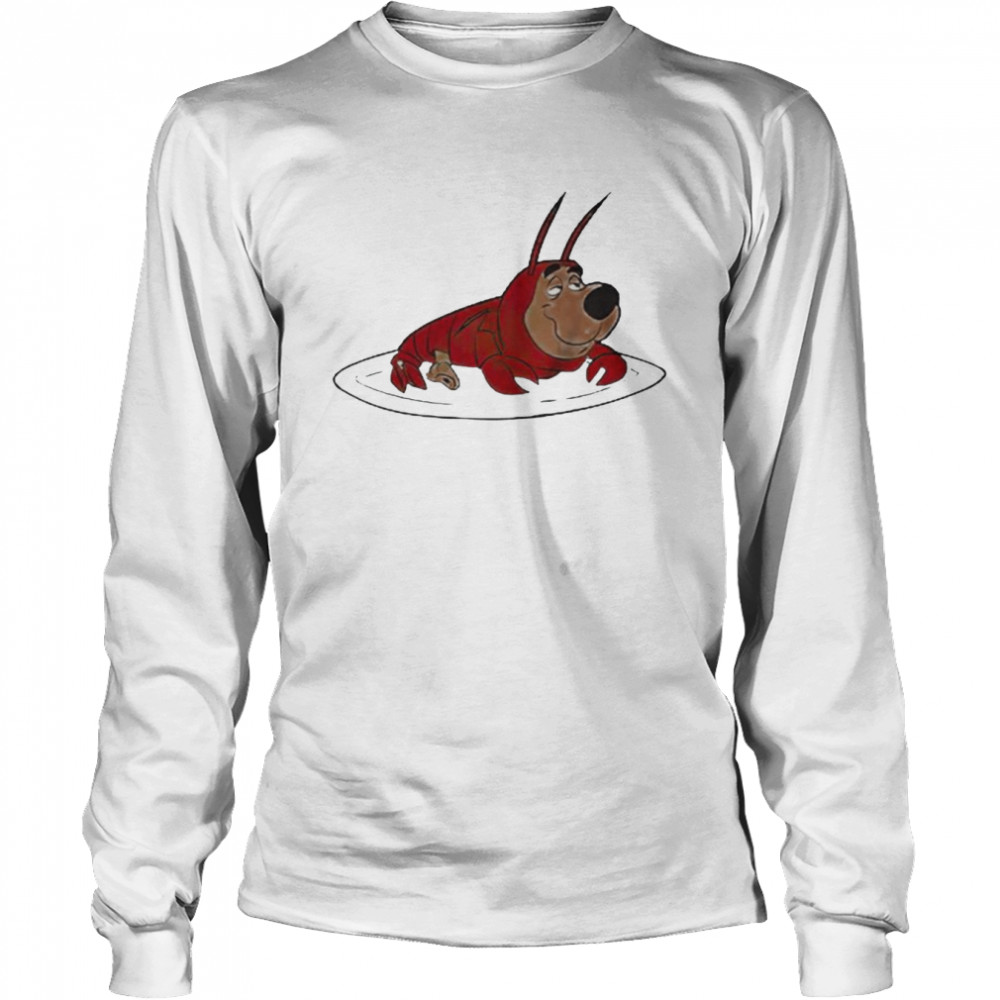 Scrappy doo dressed as a lobster shirt Long Sleeved T-shirt
