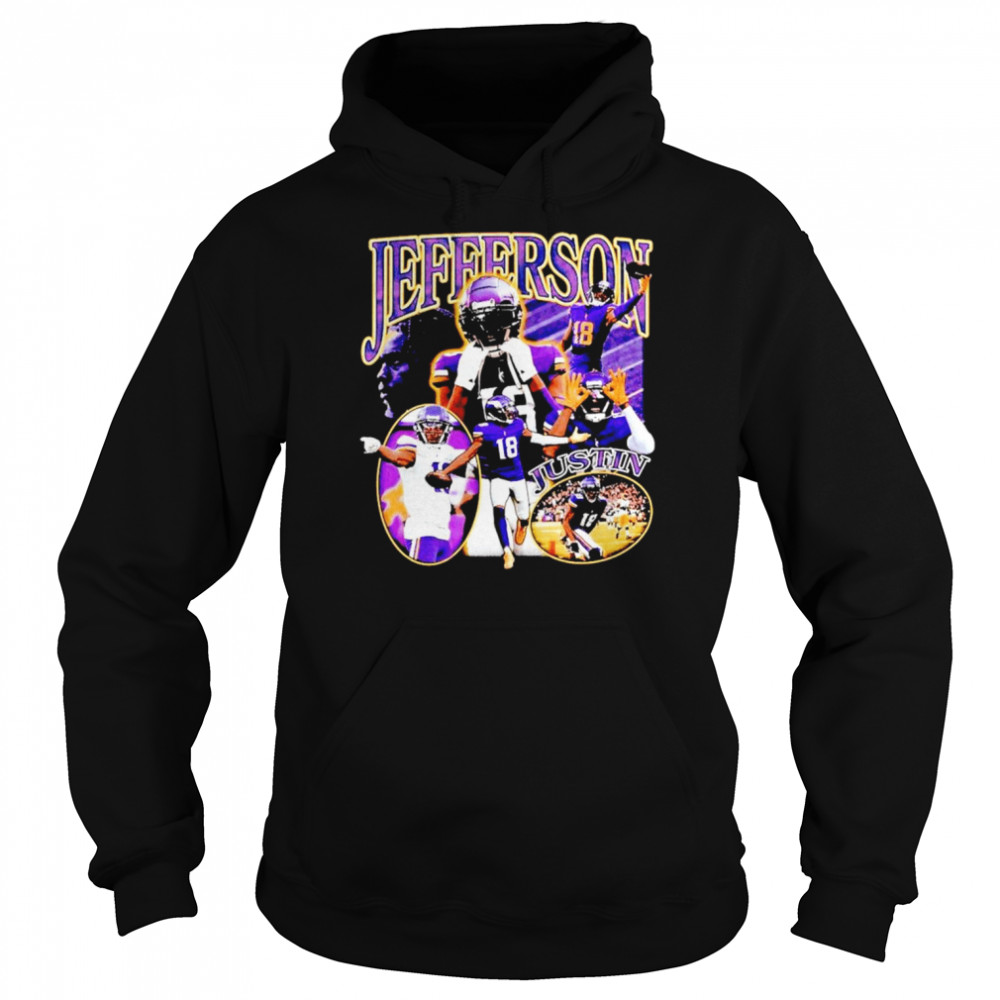 Vintage Justin Jefferson 90s shirt Unisex Hoodie
