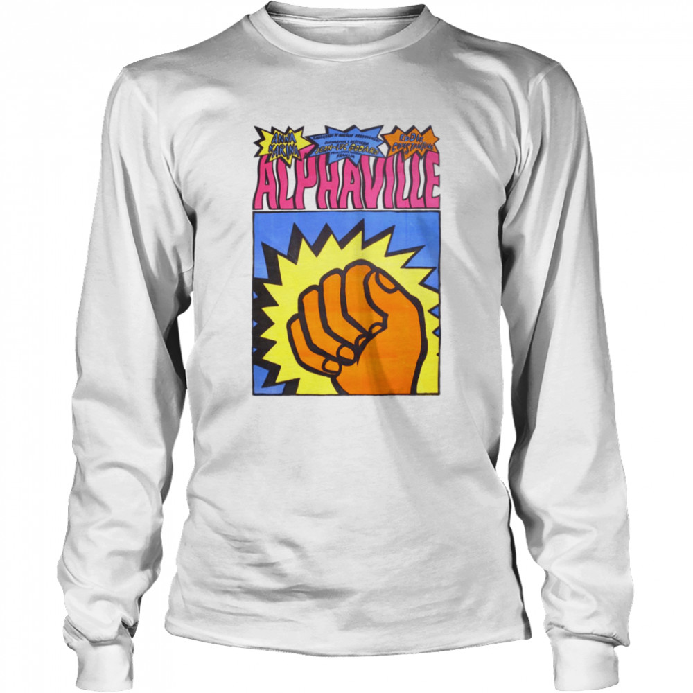 Alphaville Polish Poster Style shirt Long Sleeved T-shirt