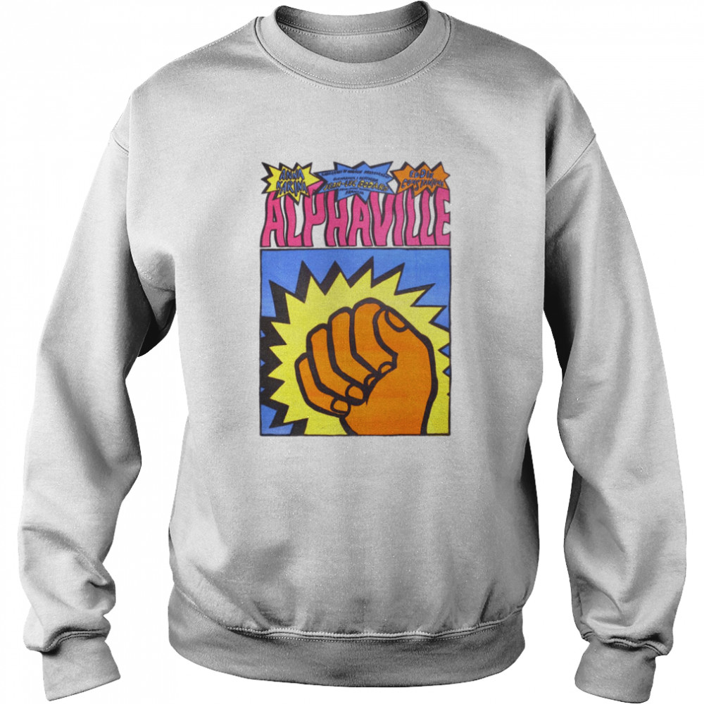 Alphaville Polish Poster Style shirt Unisex Sweatshirt