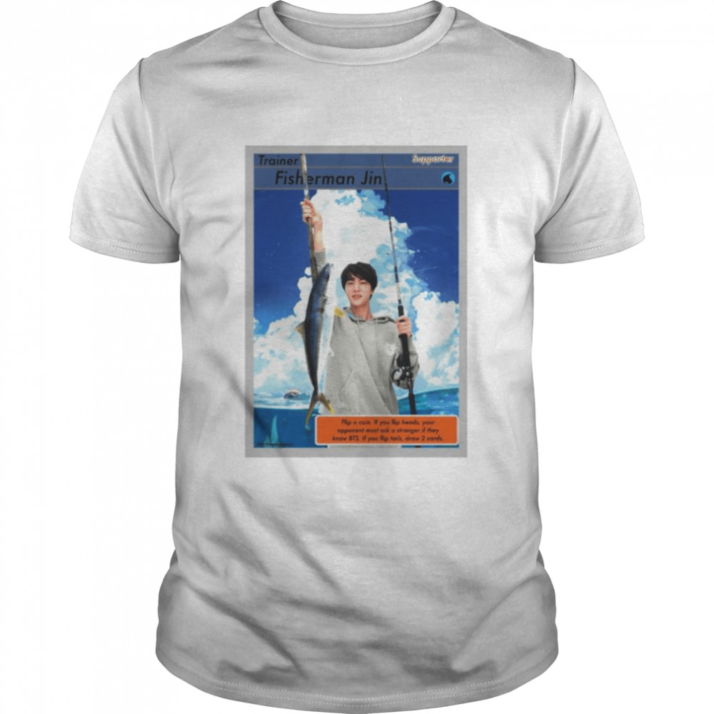 BTS Trainer Fisherman Jin shirt