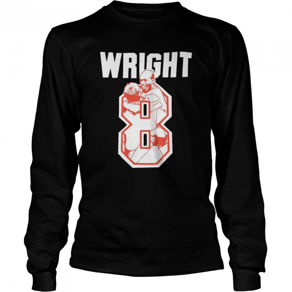 Ian Wright 8 Arsenal shirt Long Sleeved T-shirt
