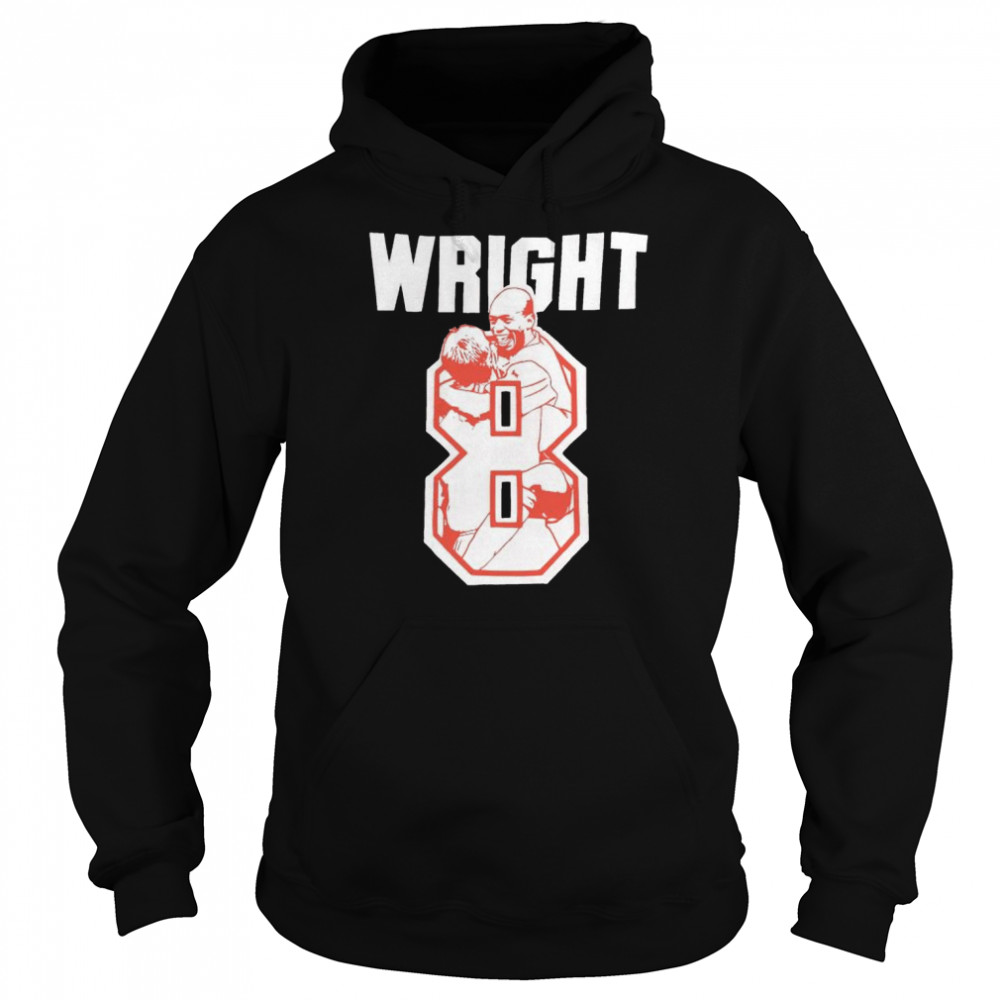 Ian Wright 8 Arsenal shirt Unisex Hoodie