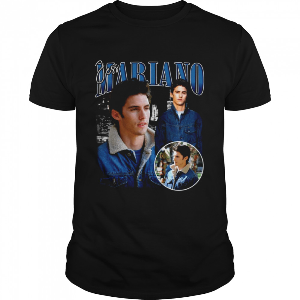 Jess Mariano Signature Vintage Retro Style Gilmore Girls shirt