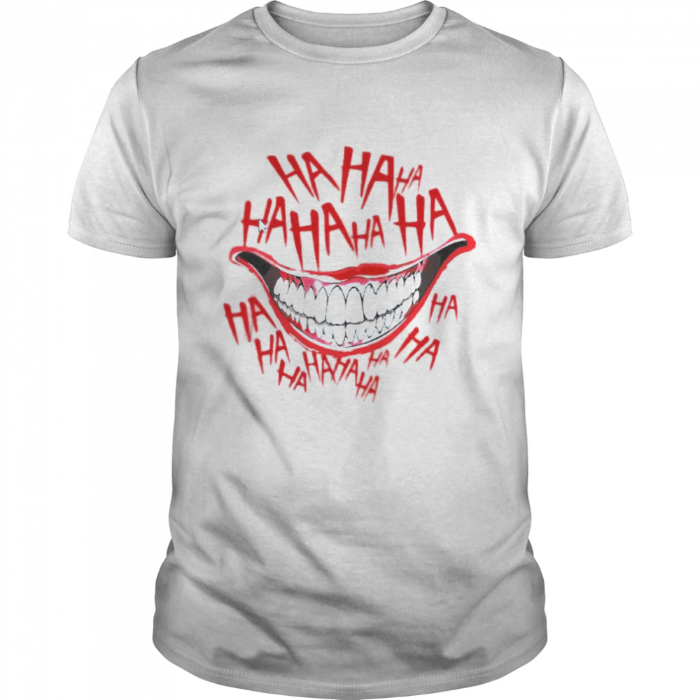 Joker Harley Quinn Ha Ha Ha Halloween shirt