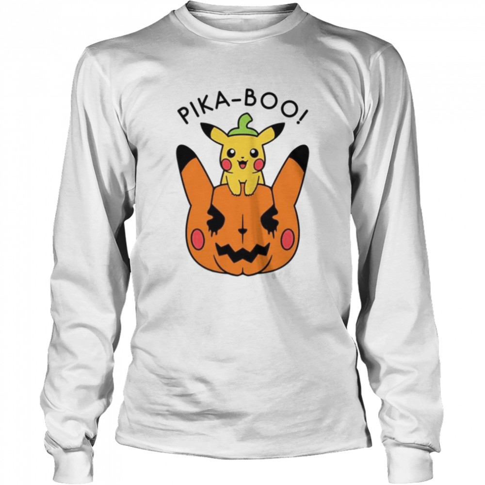 Kids Pokémon Halloween shirt Long Sleeved T-shirt
