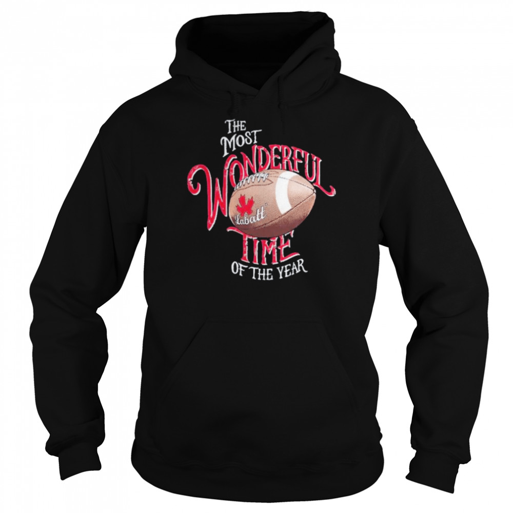 Labatt The most wonderful time of the year shirt Unisex Hoodie