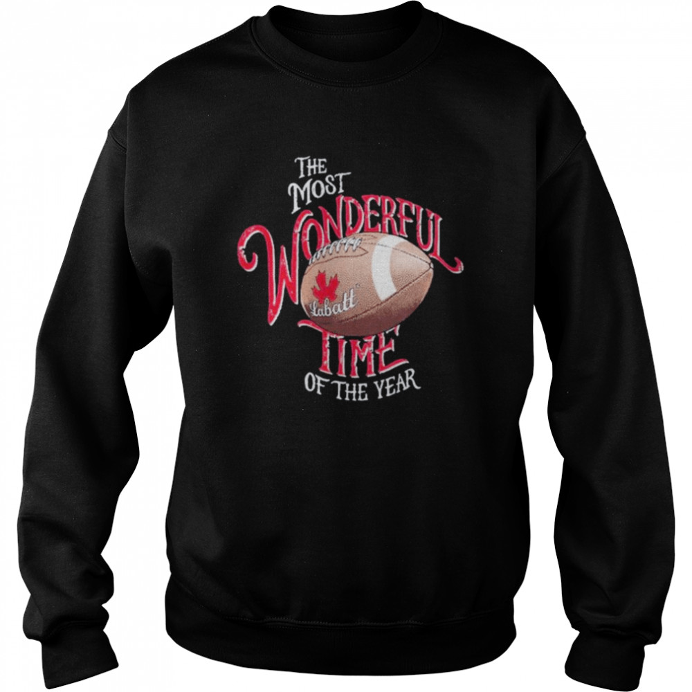 Labatt The most wonderful time of the year shirt Unisex Sweatshirt