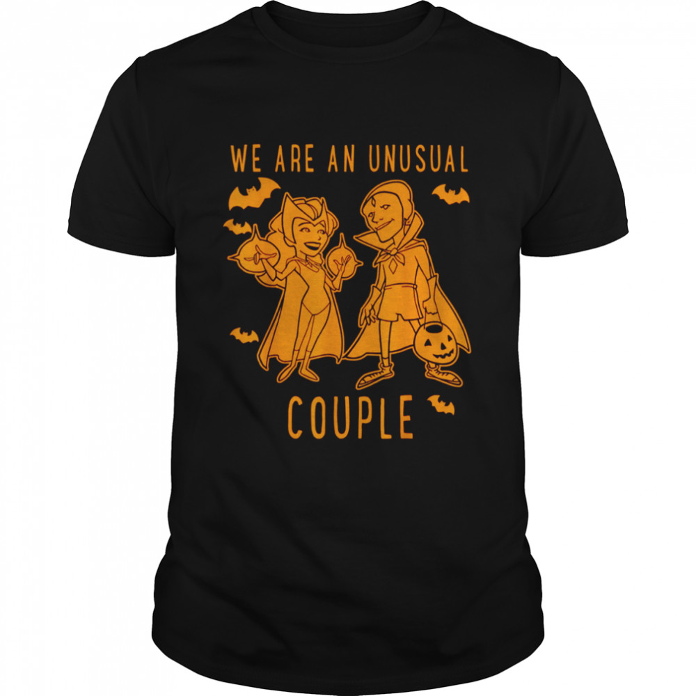 Marvel Wandavision Halloween An Unusual Couple Portrait shirt