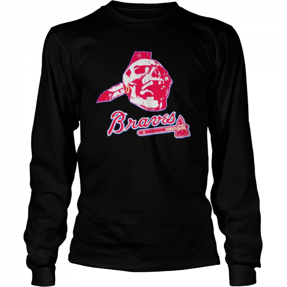 2022 Chief Knockahoma Braves Baseball Mascot Chief shirt Long Sleeved T-shirt