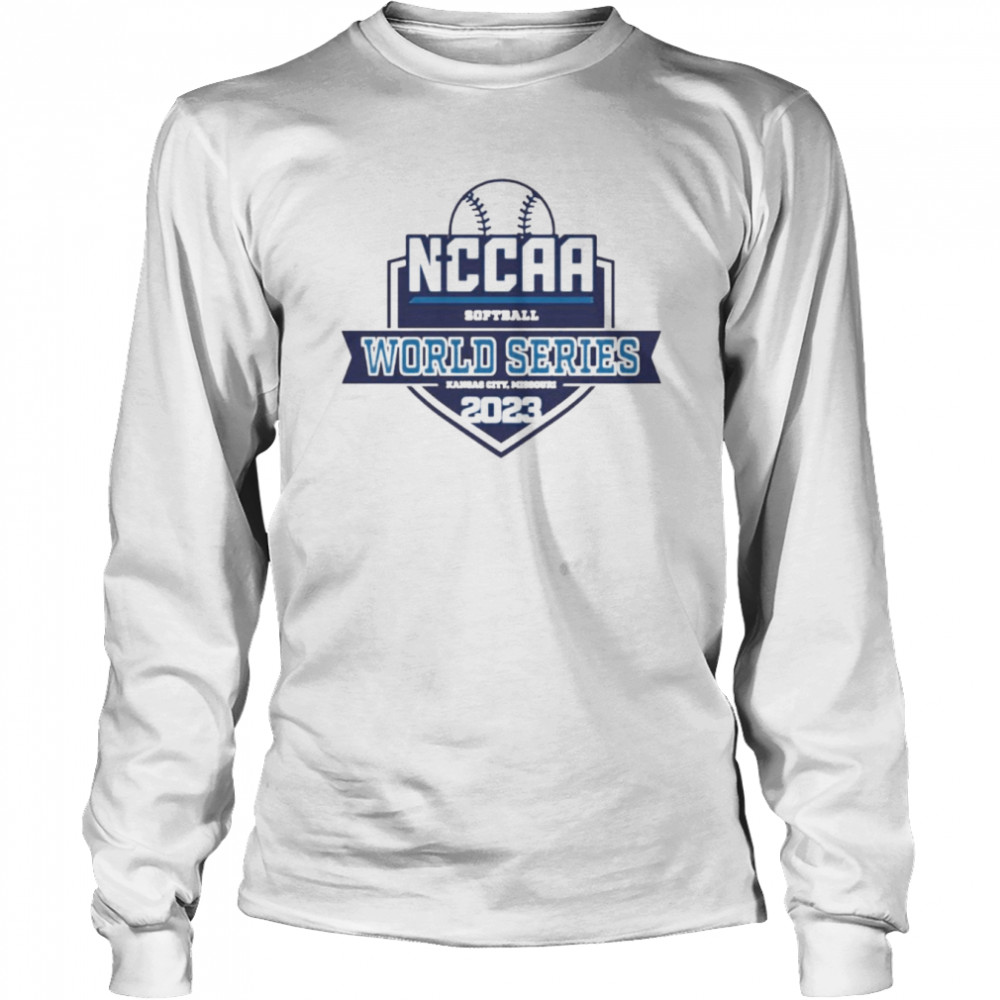 2023 NCCAA Softball World Series Kansas City Missouri shirt Long Sleeved T-shirt