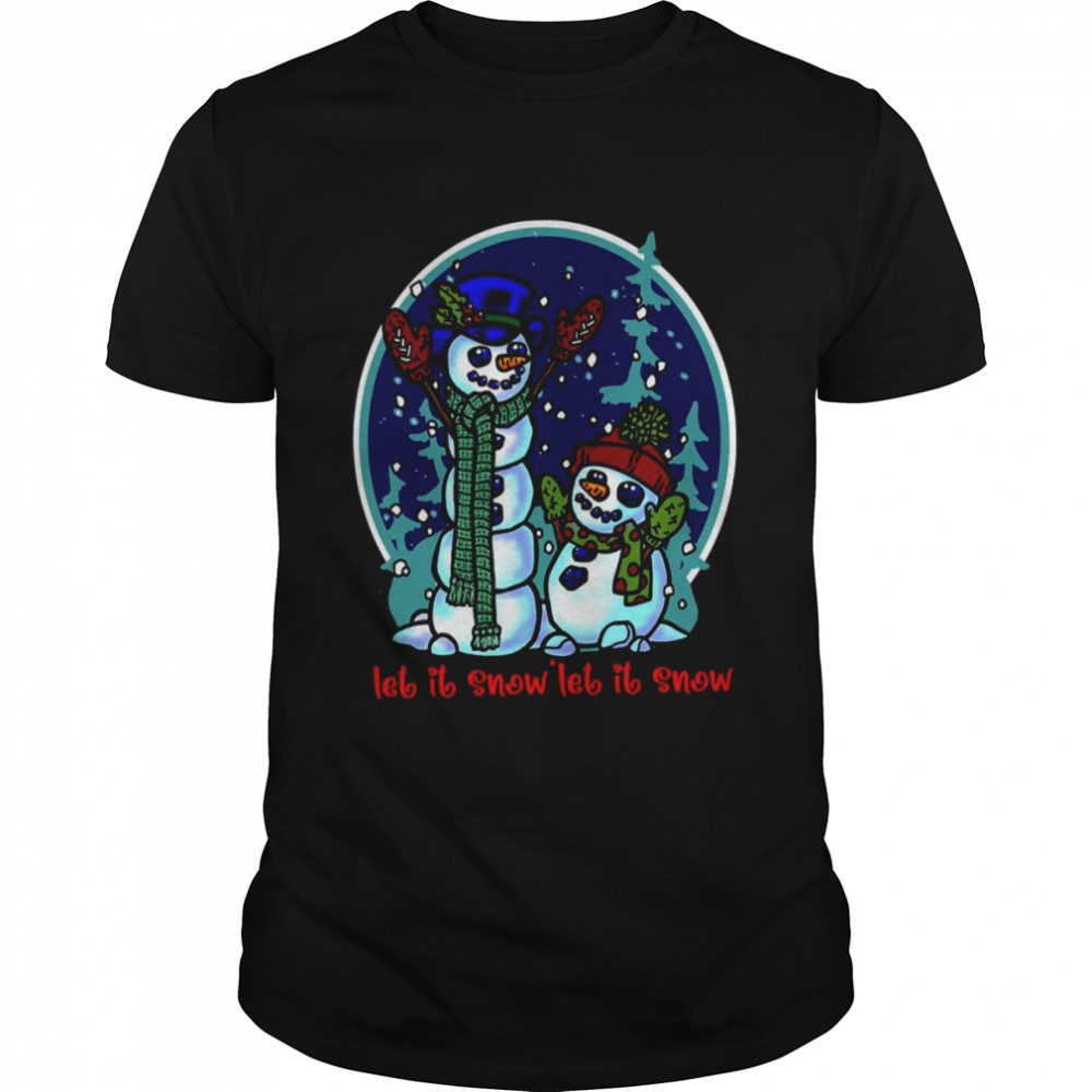 Weird Snowmen Friends shirt