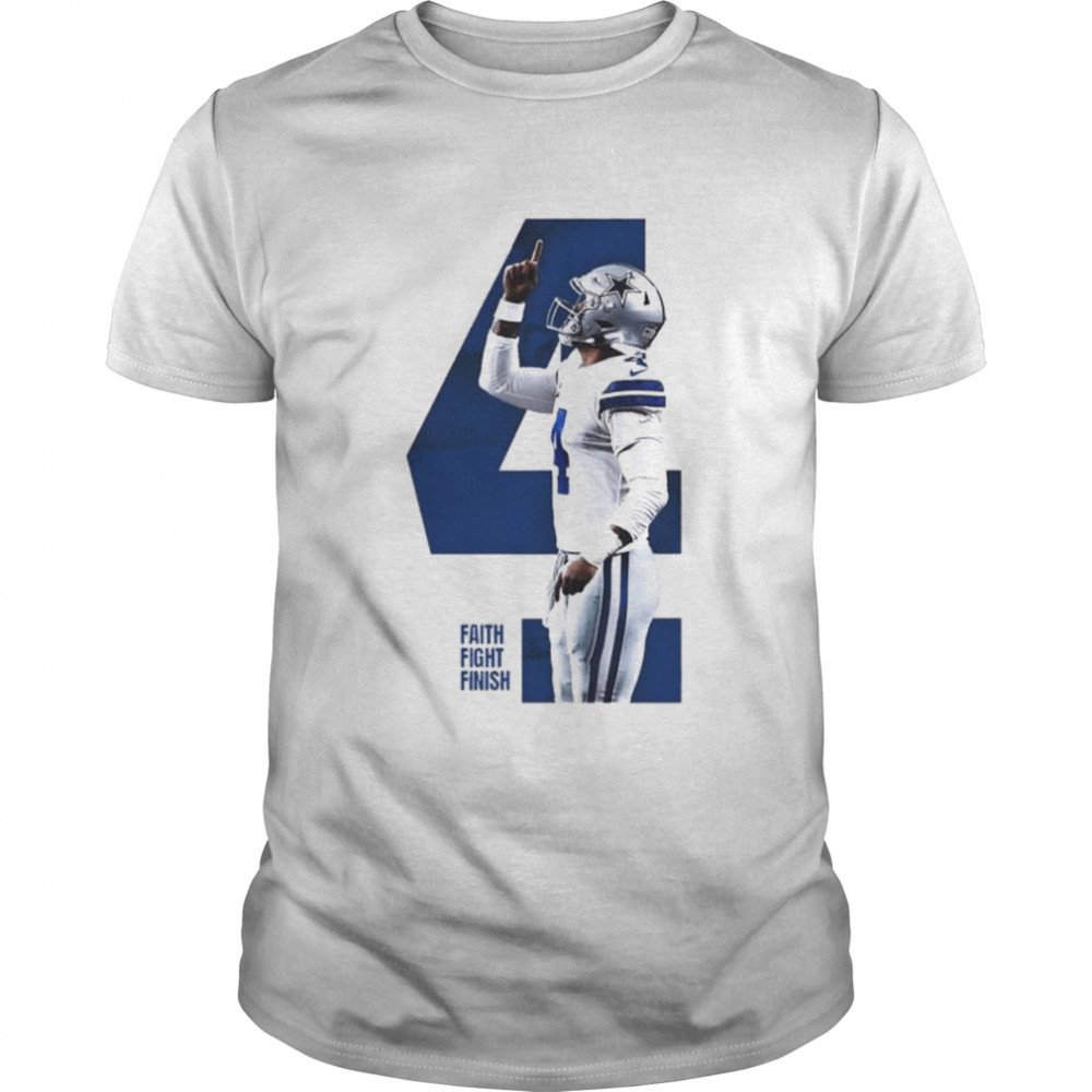 #4 dak prescott dak pray Dallas Cowboys shirt