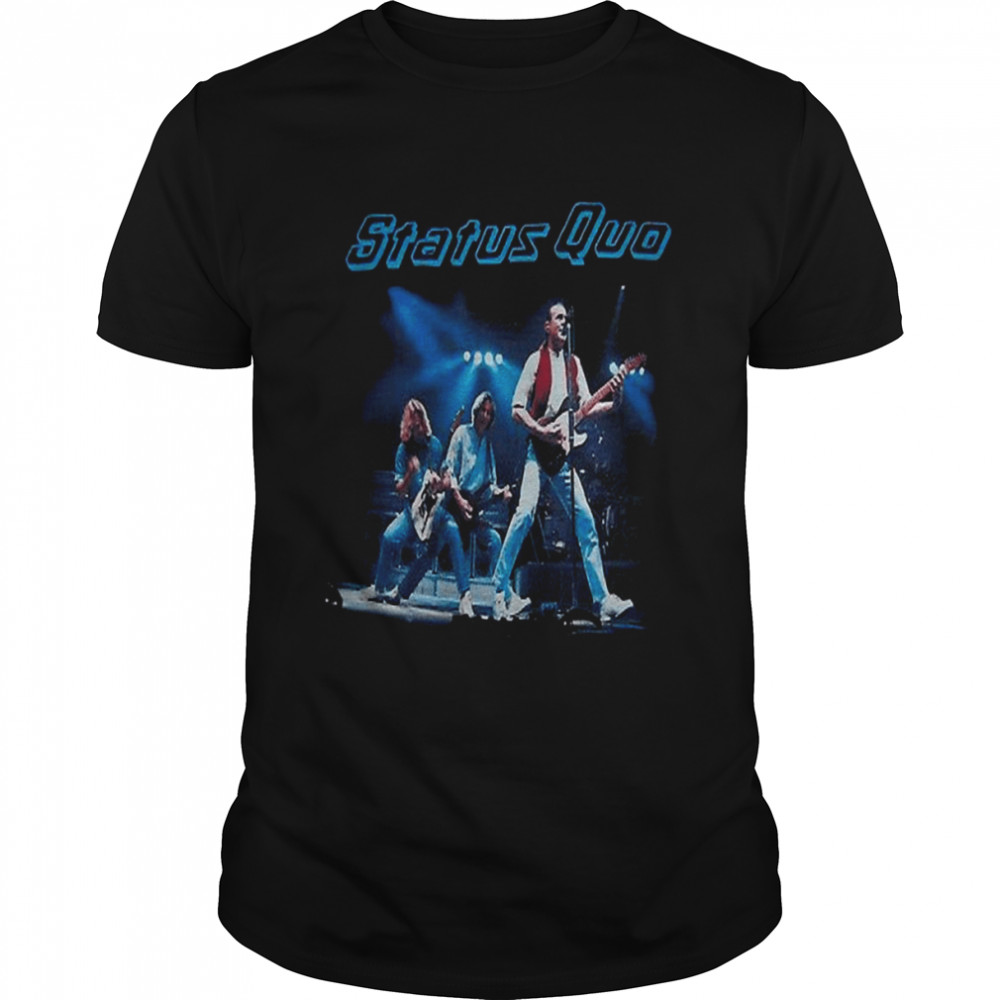 90s Live Tour Design Status Quo shirt Classic Men's T-shirt