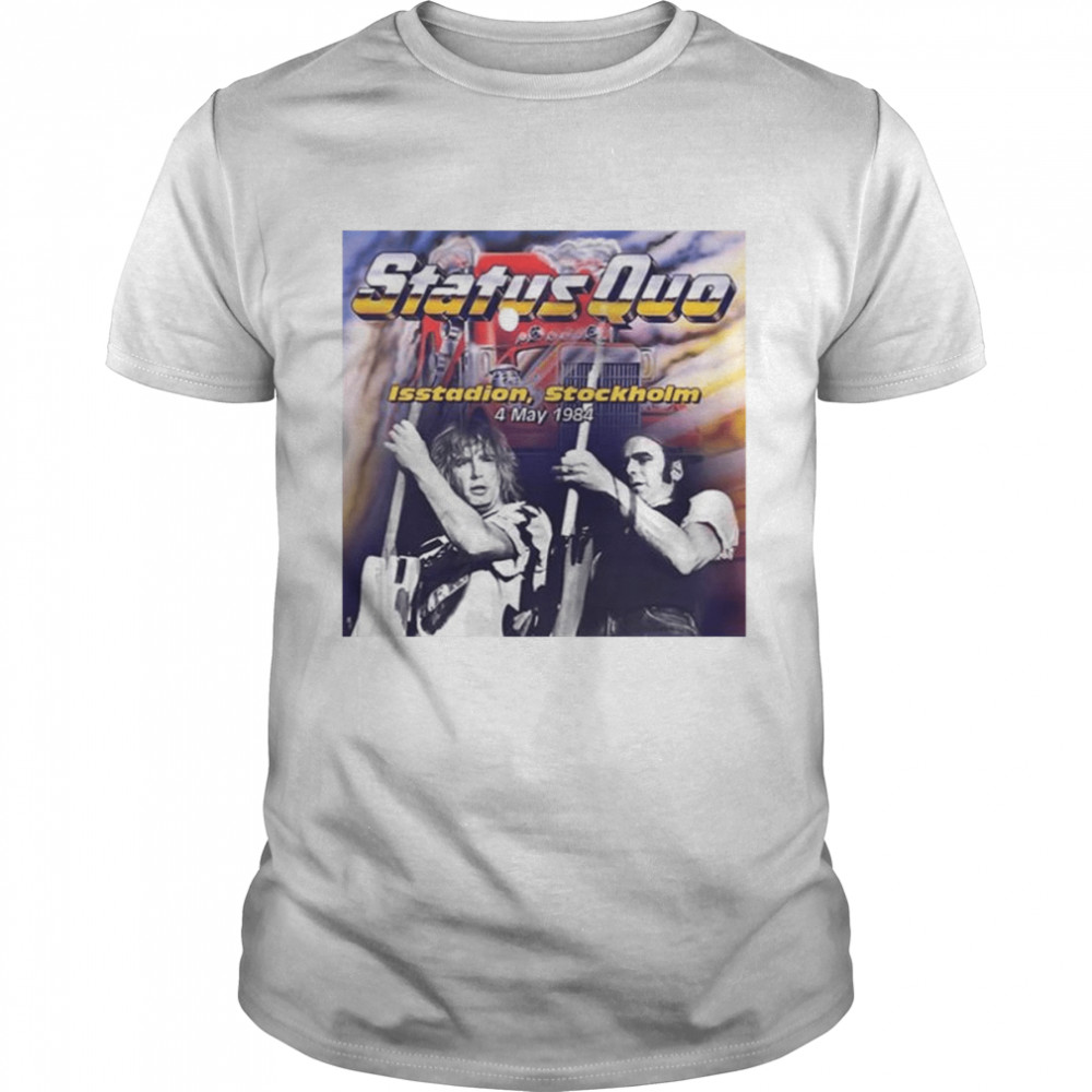 Atwork 4 May 1984 Premium Status Quo shirt