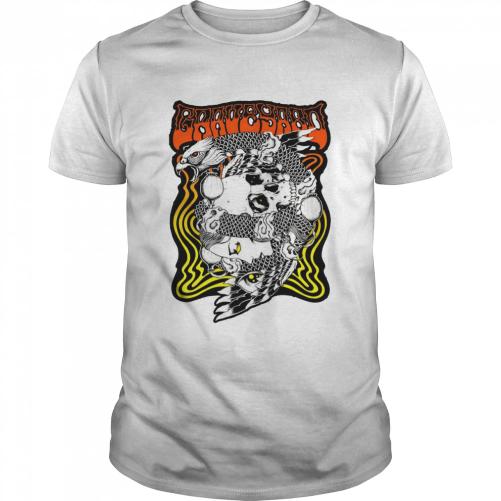Bird Wrapped Around Skull shirt