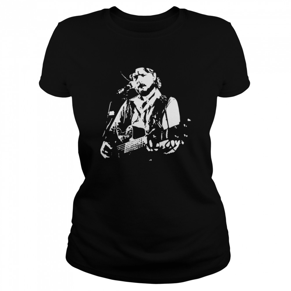 Black And White Colters Arts Wall Music Legends Live Forever shirt Classic Women's T-shirt