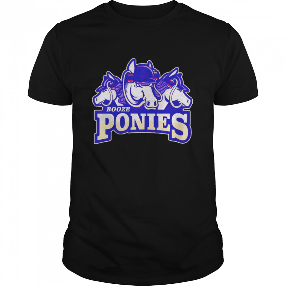 booze Ponies new logo shirt Classic Men's T-shirt