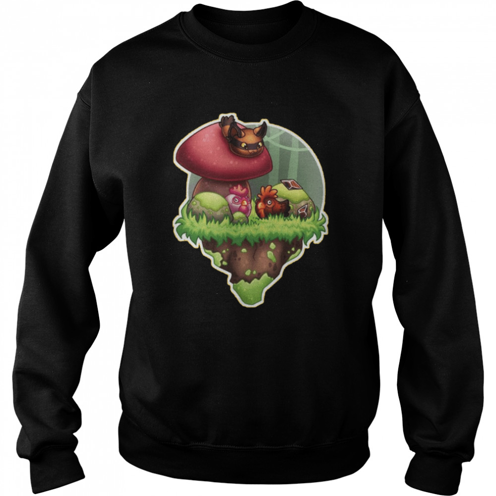 colorful art slime rancher eggs planet shirt unisex sweatshirt