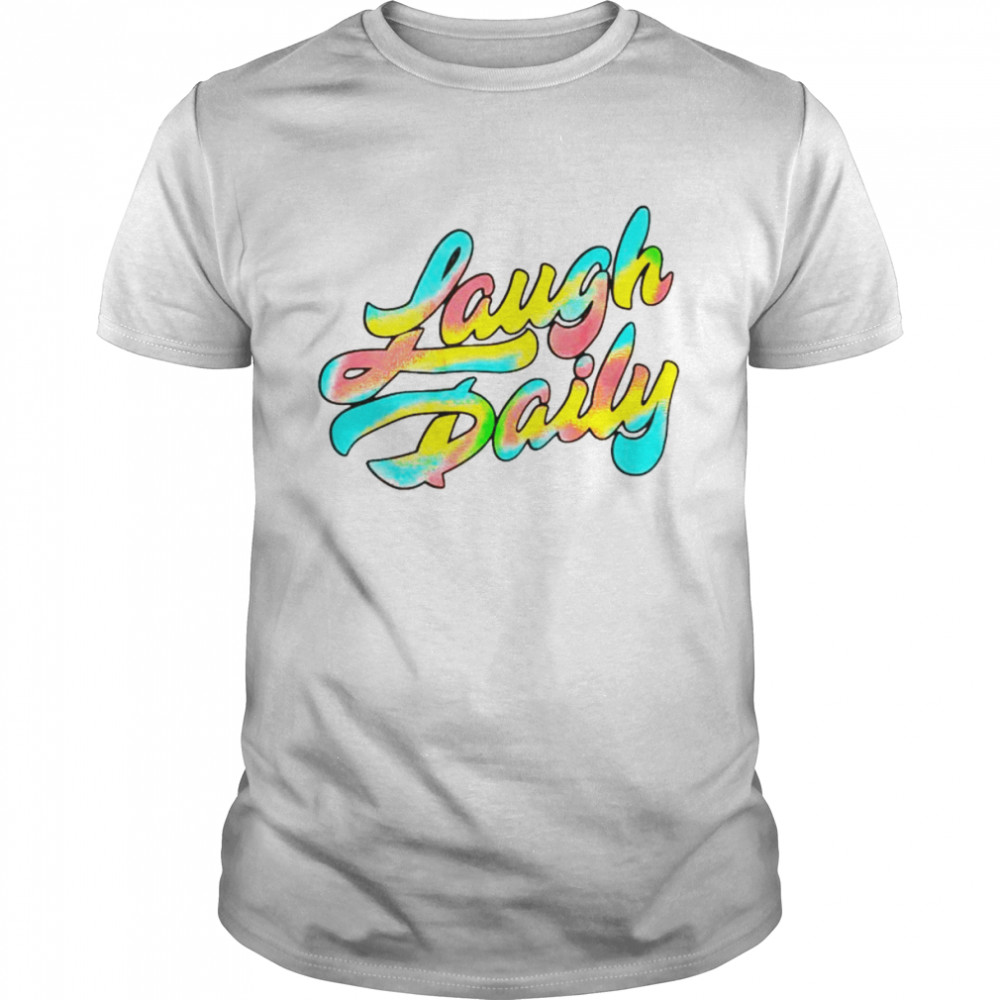 Colorful Laugh Daily shirt Classic Men's T-shirt