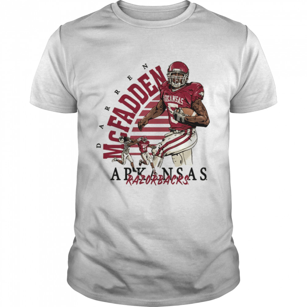 DARREN MCFADDEN VINTAGE THROWBACK T-SHIRT