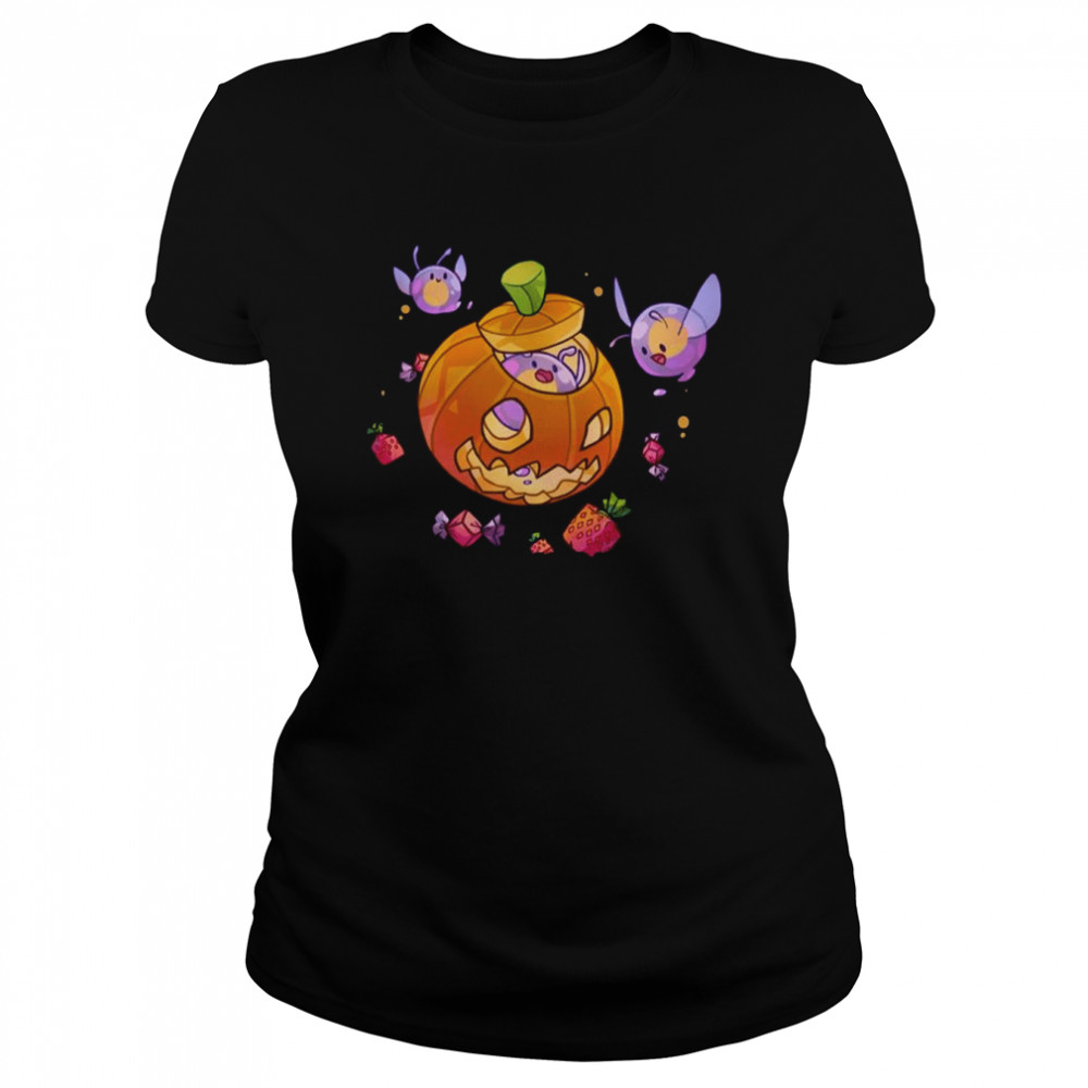 Horror Pumpkin Slime Rancher 2 Characters shirt Classic Women's T-shirt