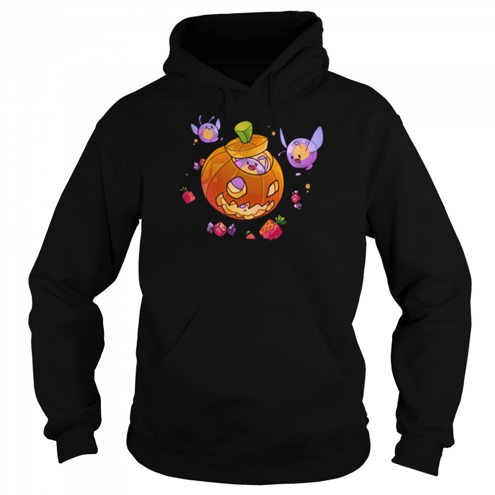 Horror Pumpkin Slime Rancher 2 Characters shirt Unisex Hoodie