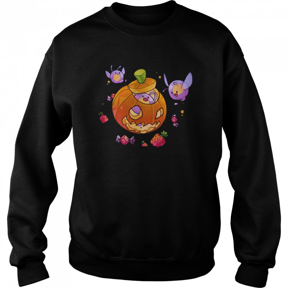 Horror Pumpkin Slime Rancher 2 Characters shirt Unisex Sweatshirt