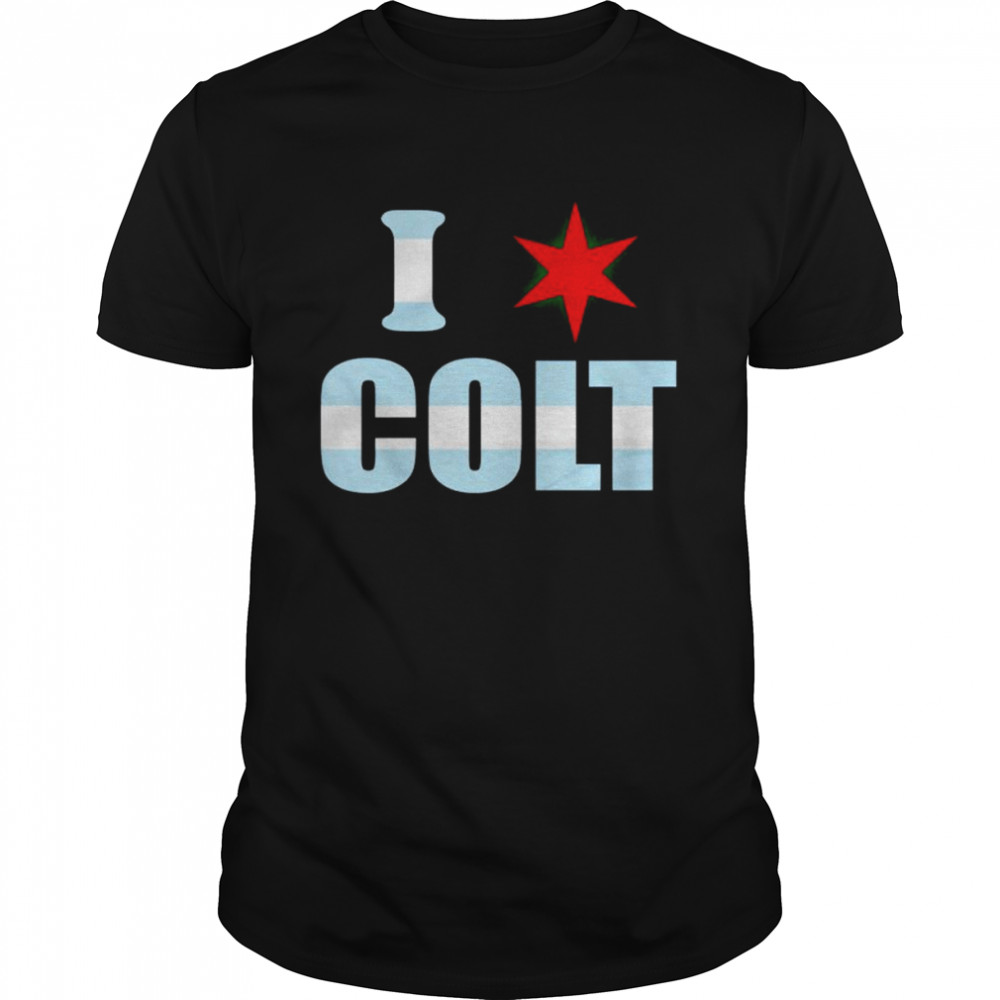 I Love Chicago Star Colt shirt