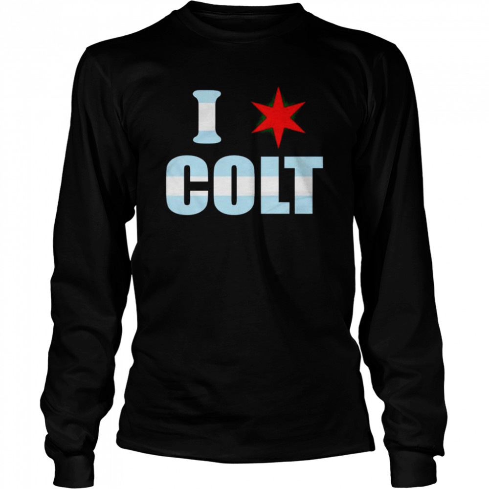 I love Chicago Star Colt shirt Long Sleeved T-shirt