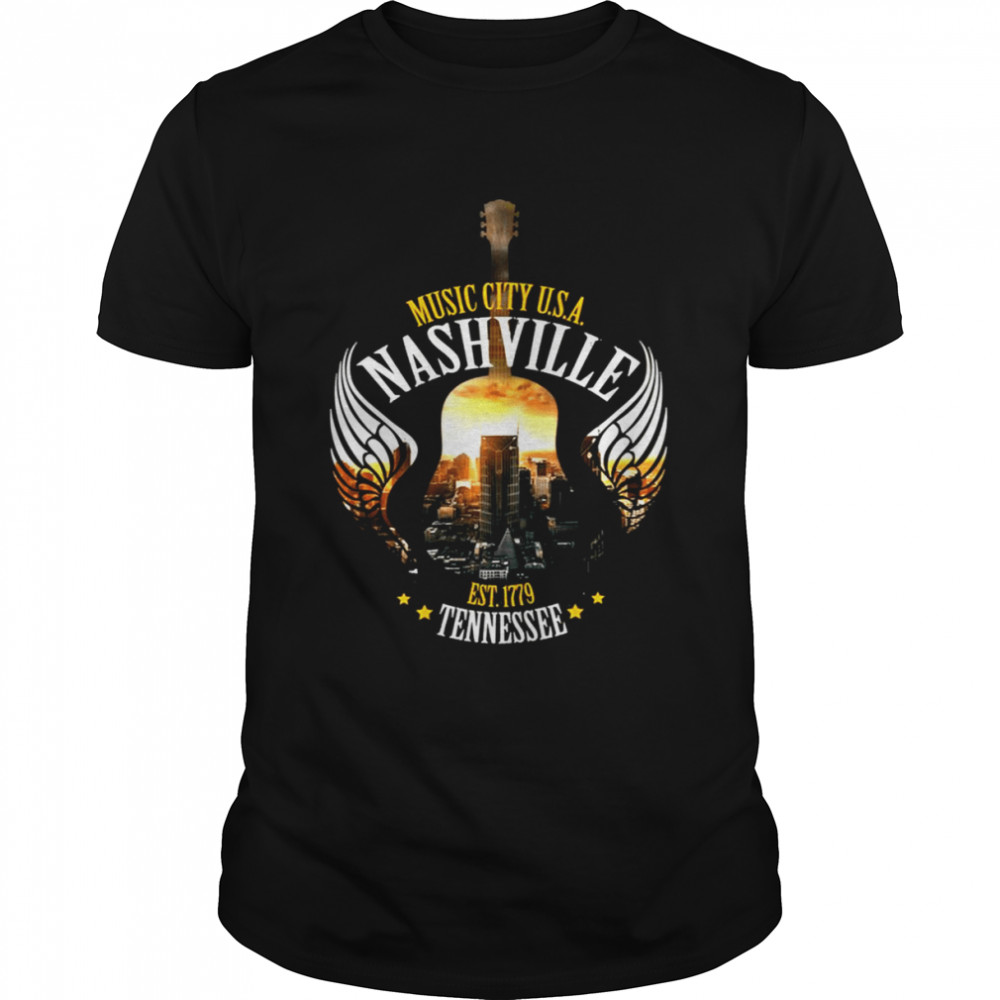 Music City Usa Nashville Tennessee shirt Classic Men's T-shirt