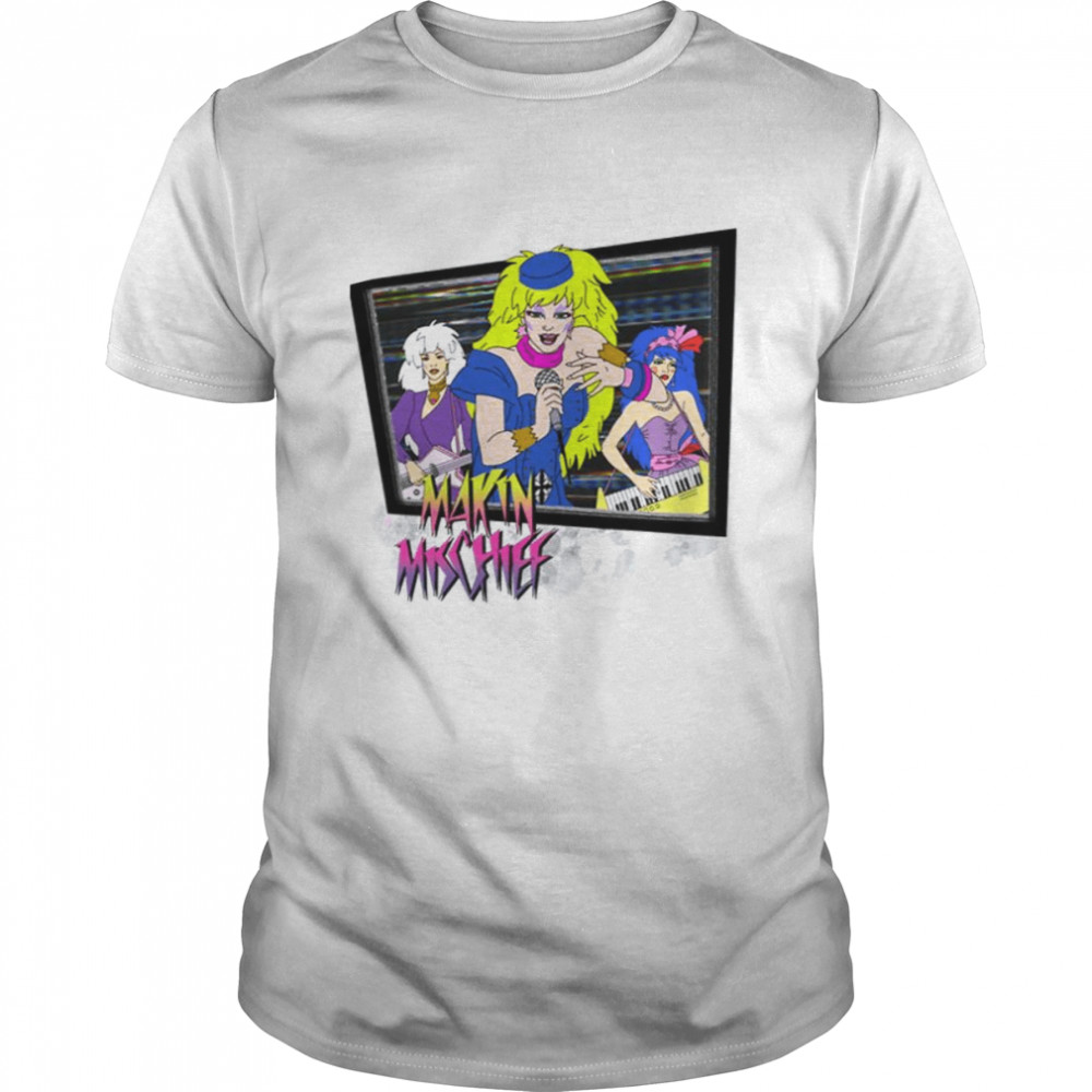 Music Makin Mischief Colorful shirt Classic Men's T-shirt