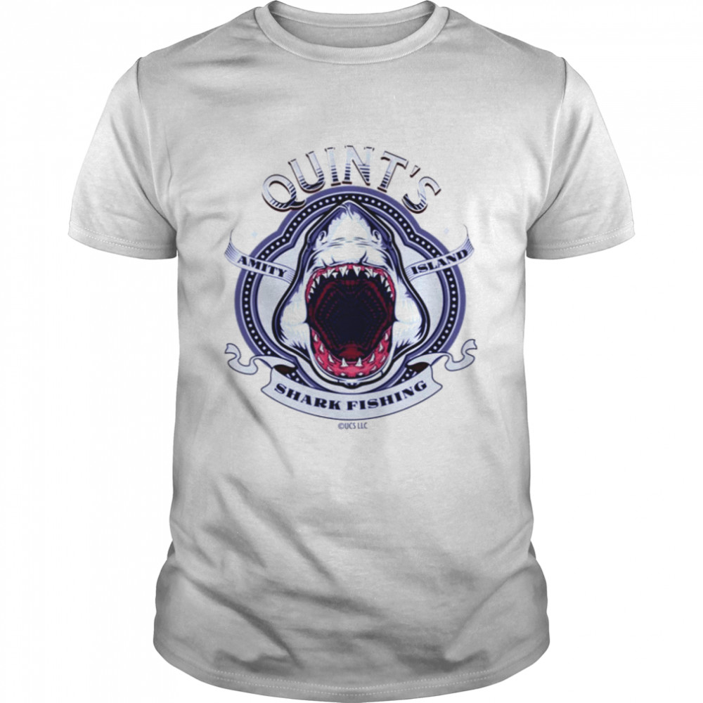 Quint`s Shark Fishing Jaws Movie shirt Classic Men's T-shirt