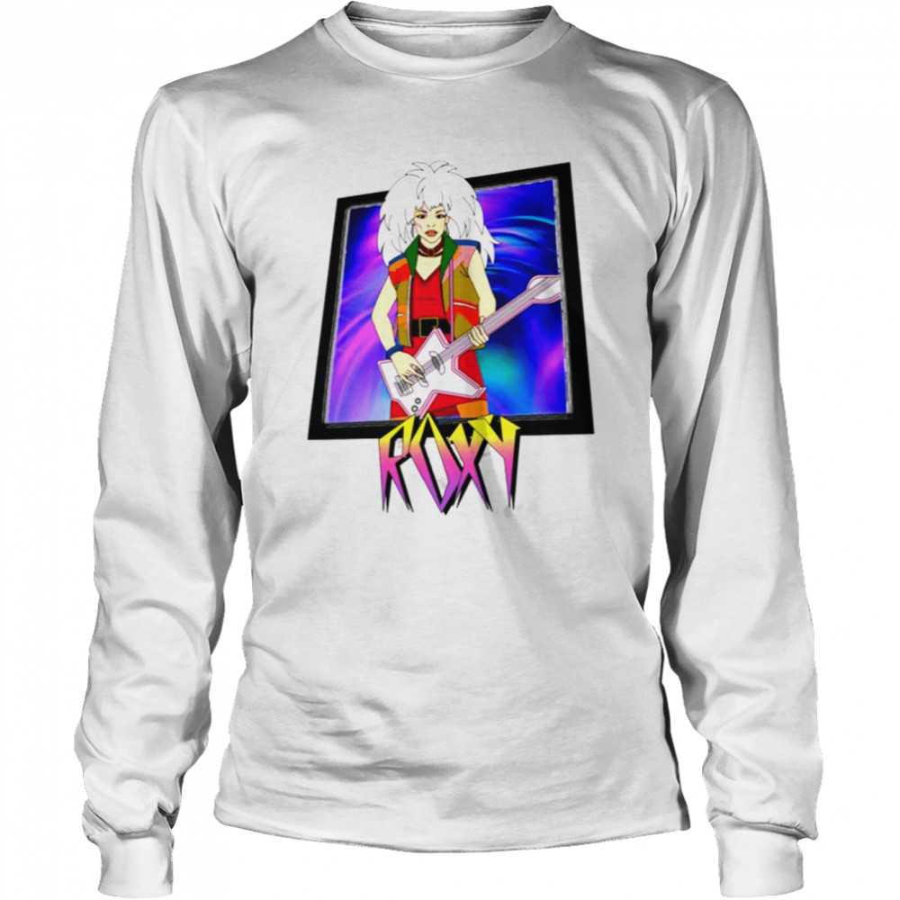 Roxy Animated Jem And The Holograms shirt Long Sleeved T-shirt