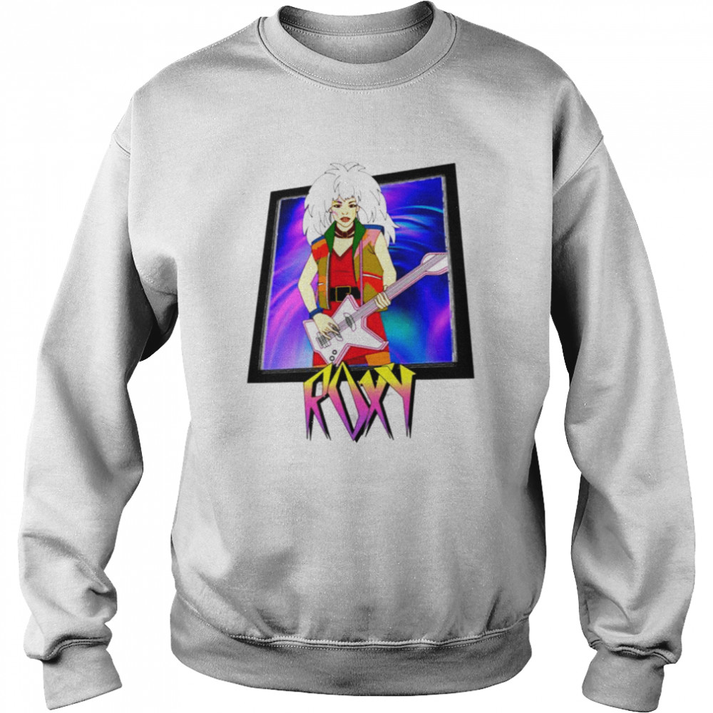 roxy animated jem and the holograms shirt unisex sweatshirt