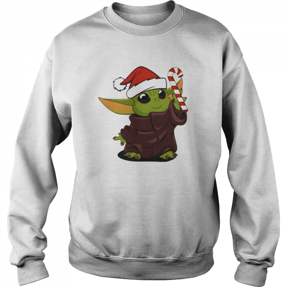 santa baby yoda disney christmas unisex sweatshirt