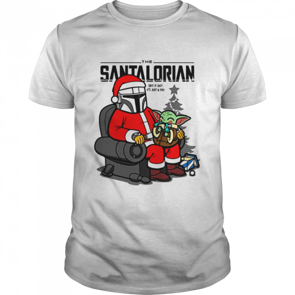 Santa Clause Baby Yoda Baby Yoda Christmas T- Classic Men's T-shirt