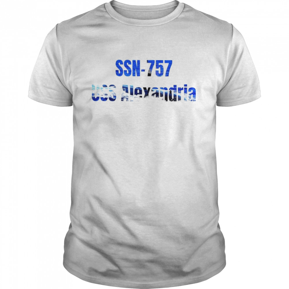 SSN 757 USS Alexandria shirt Classic Men's T-shirt