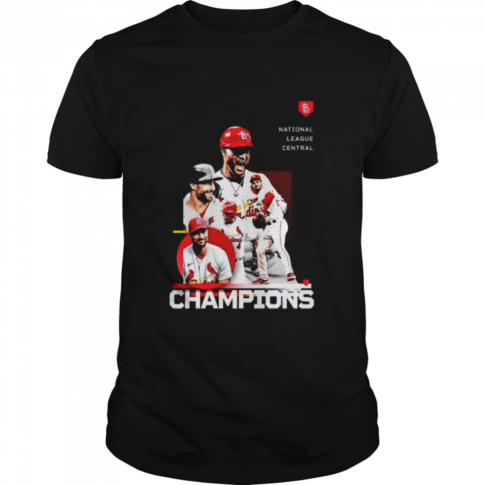 St louis cardinals 2022 national league central champions shirt