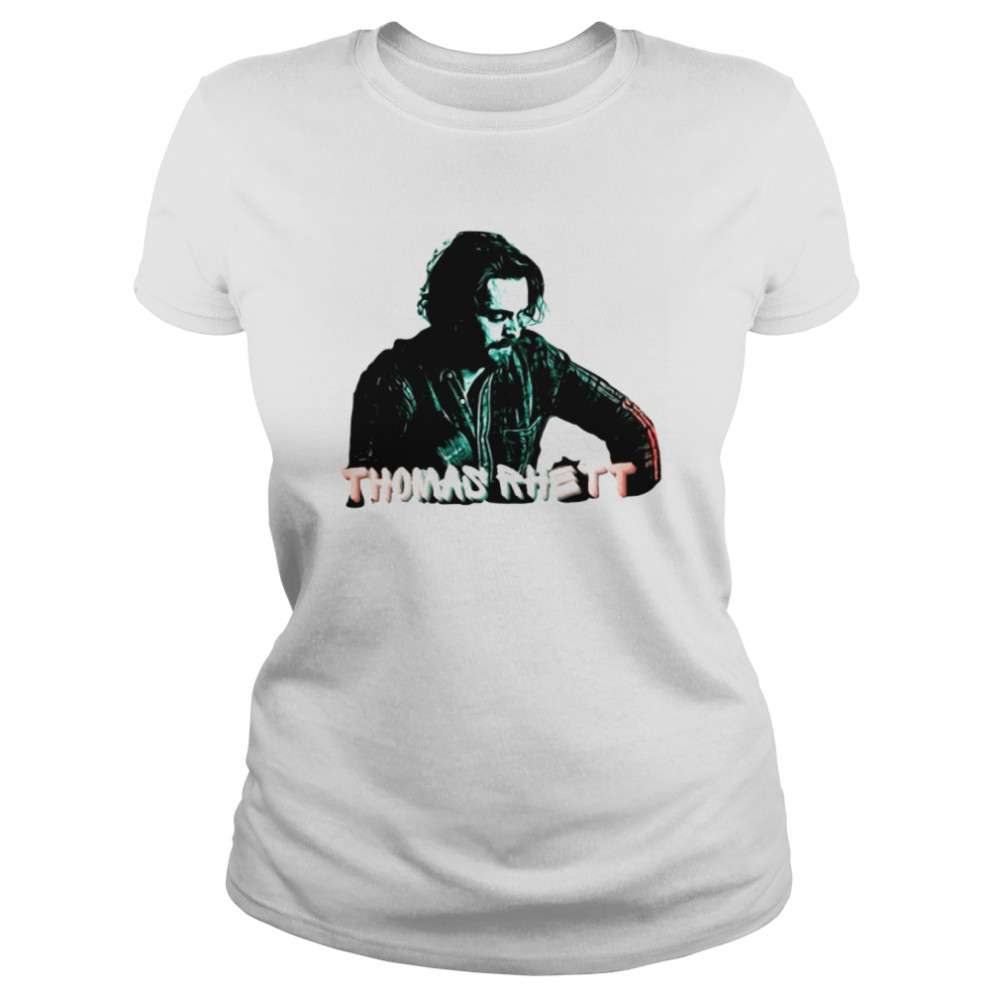 Thomas Rhett Black Portrait The Legend shirt Classic Women's T-shirt