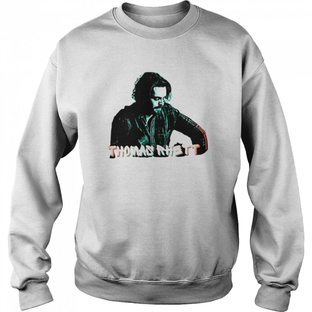 thomas rhett black portrait the legend shirt unisex sweatshirt