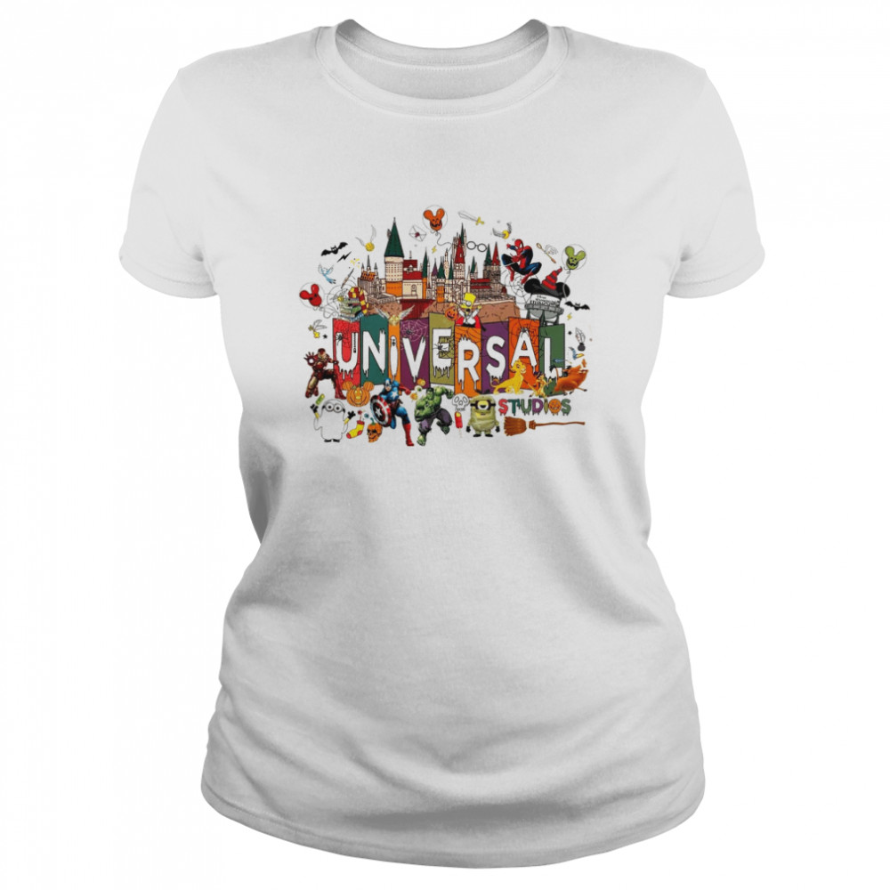 universal hollywood halloween trip shirt classic womens t shirt