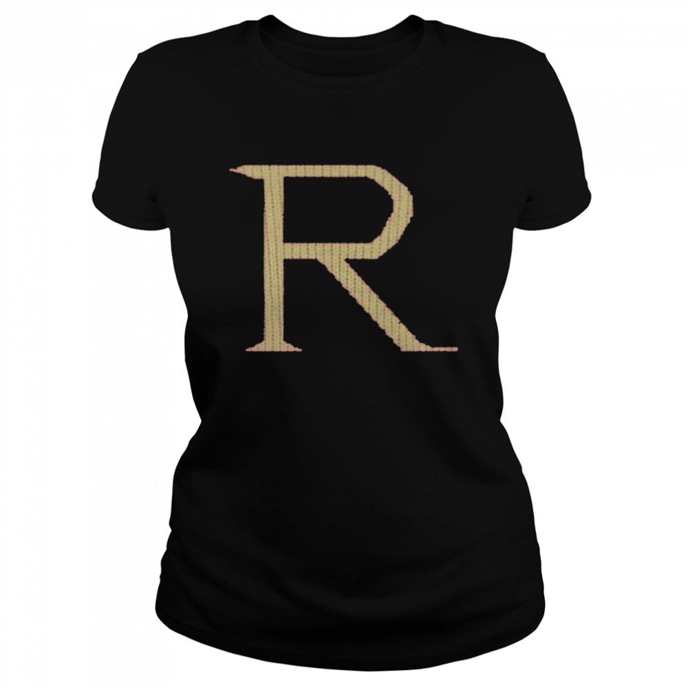 Wintertime Weasleys ‘R’ Replica Harry Potter Ugly Christmas Classic Women's T-shirt