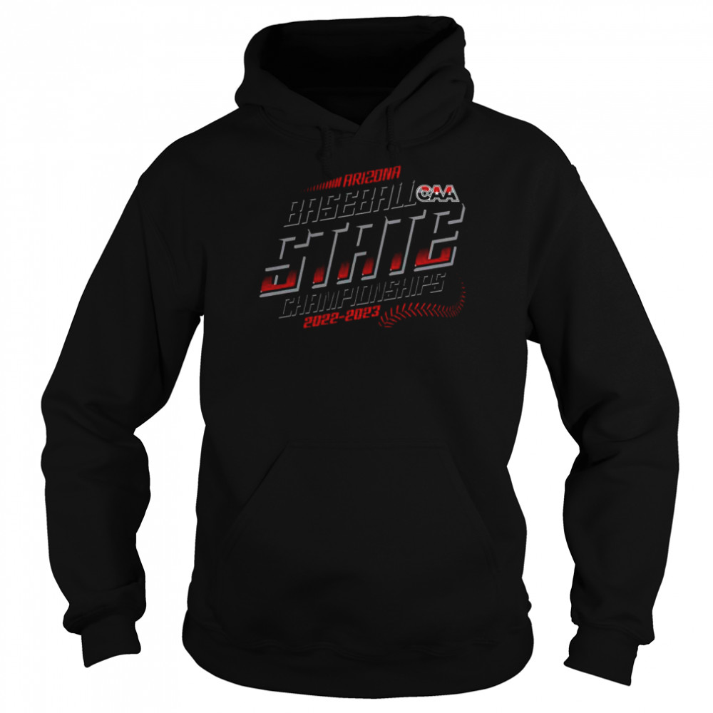 2022 2023 CAA Arizona Baseball State Championships Unisex Hoodie