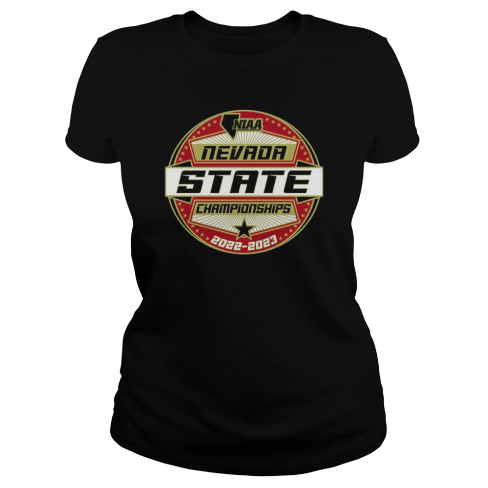 2022-23 NIAA Nevada State Championships Lapel Pin  Classic Women's T-shirt