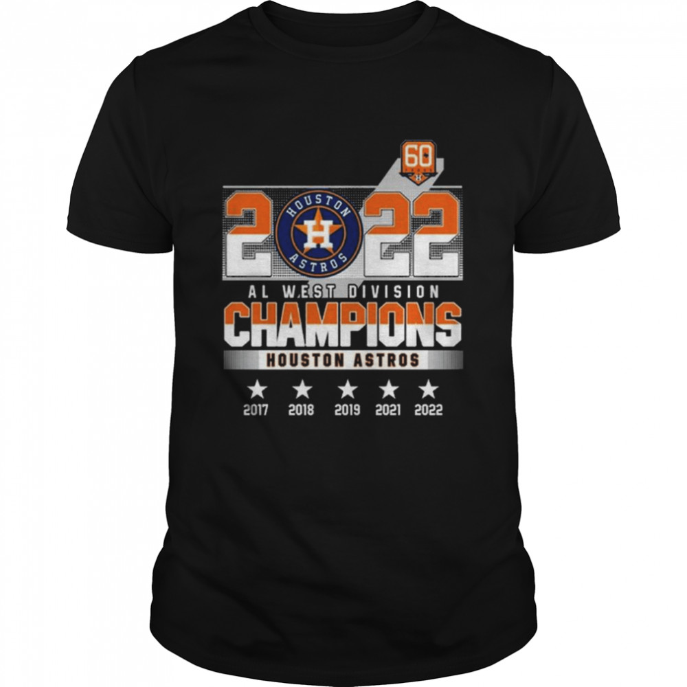 2022 Al west Division Champions Houston Astros 2017-2022 shirt Classic Men's T-shirt