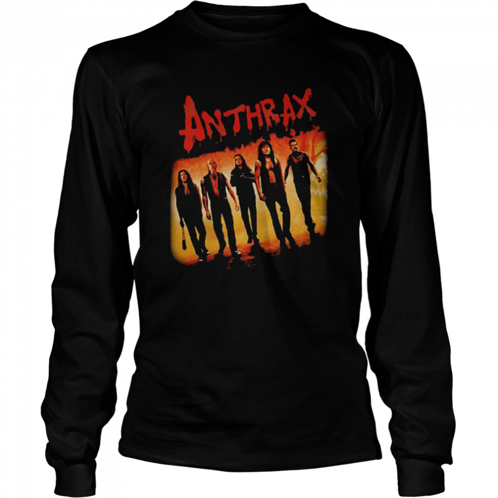 America Heavy Metal Band Anthrax shirt Long Sleeved T-shirt